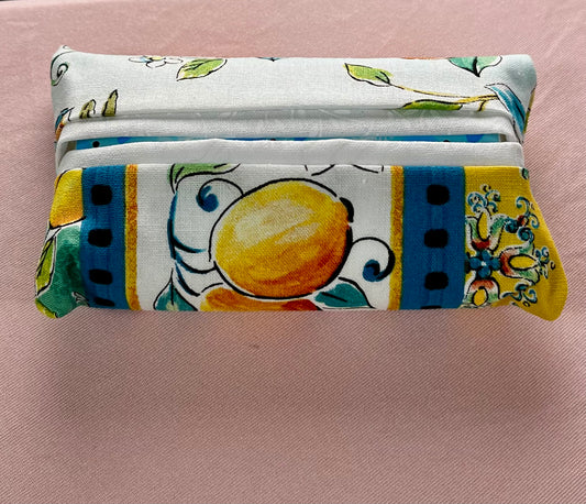 Lemon Tuscany Tissue Holder
