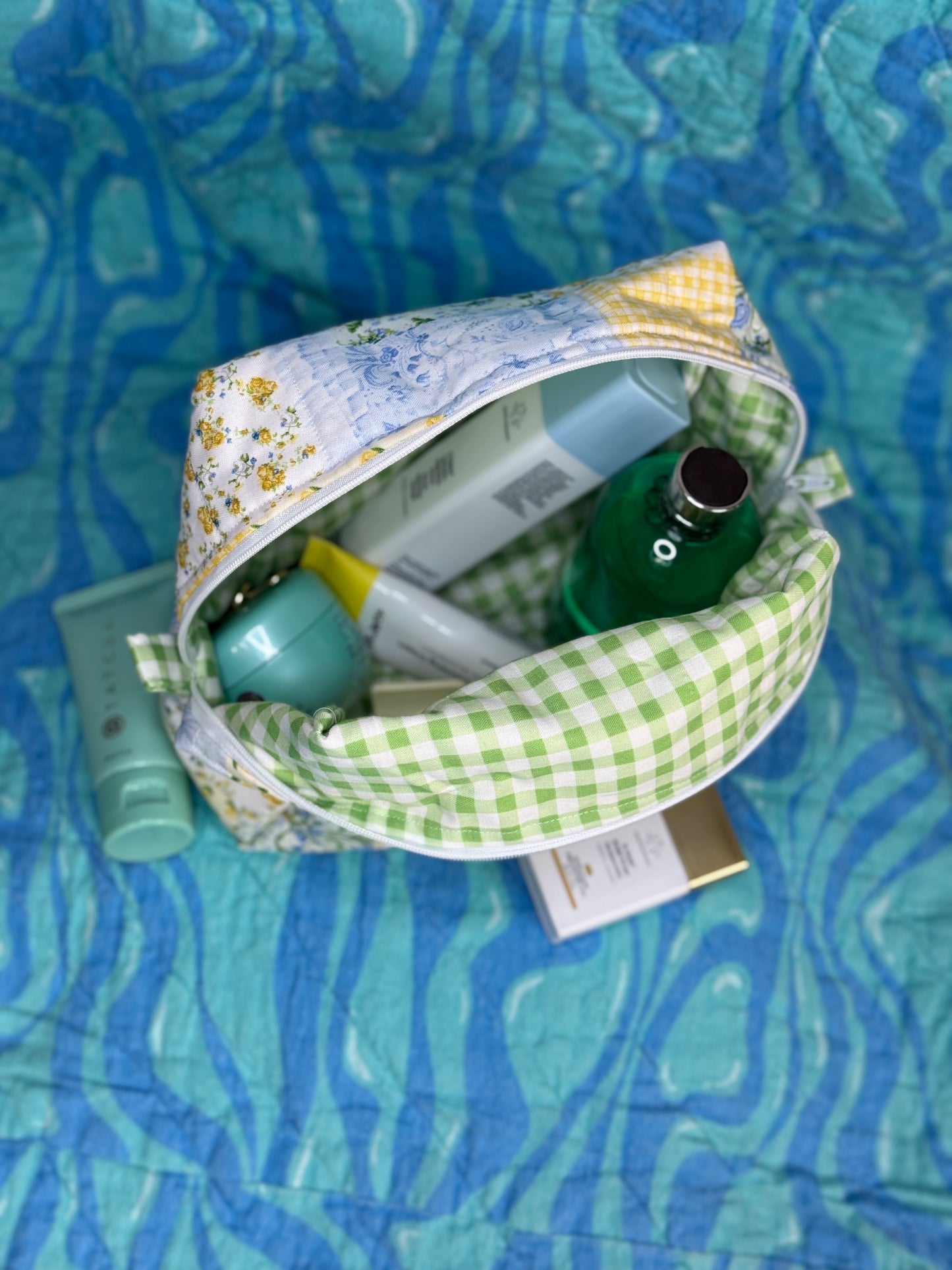 Yellow Garden Party Essentials Bag
