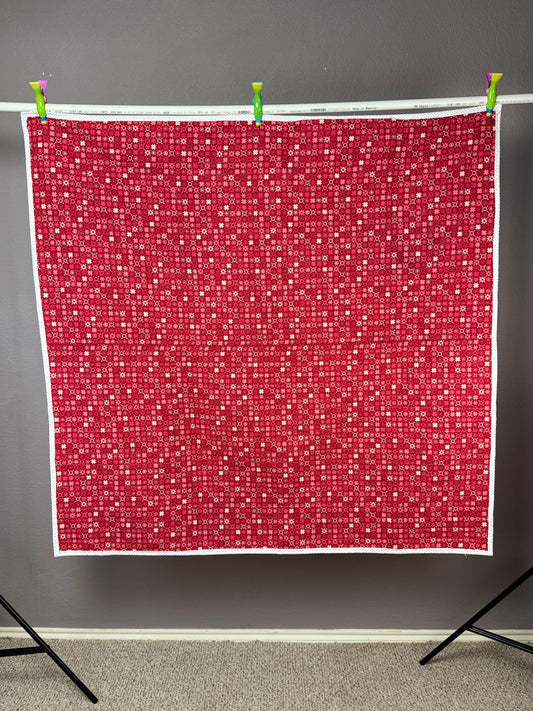 Christmas Tree Lap Quilt 55" x 55"