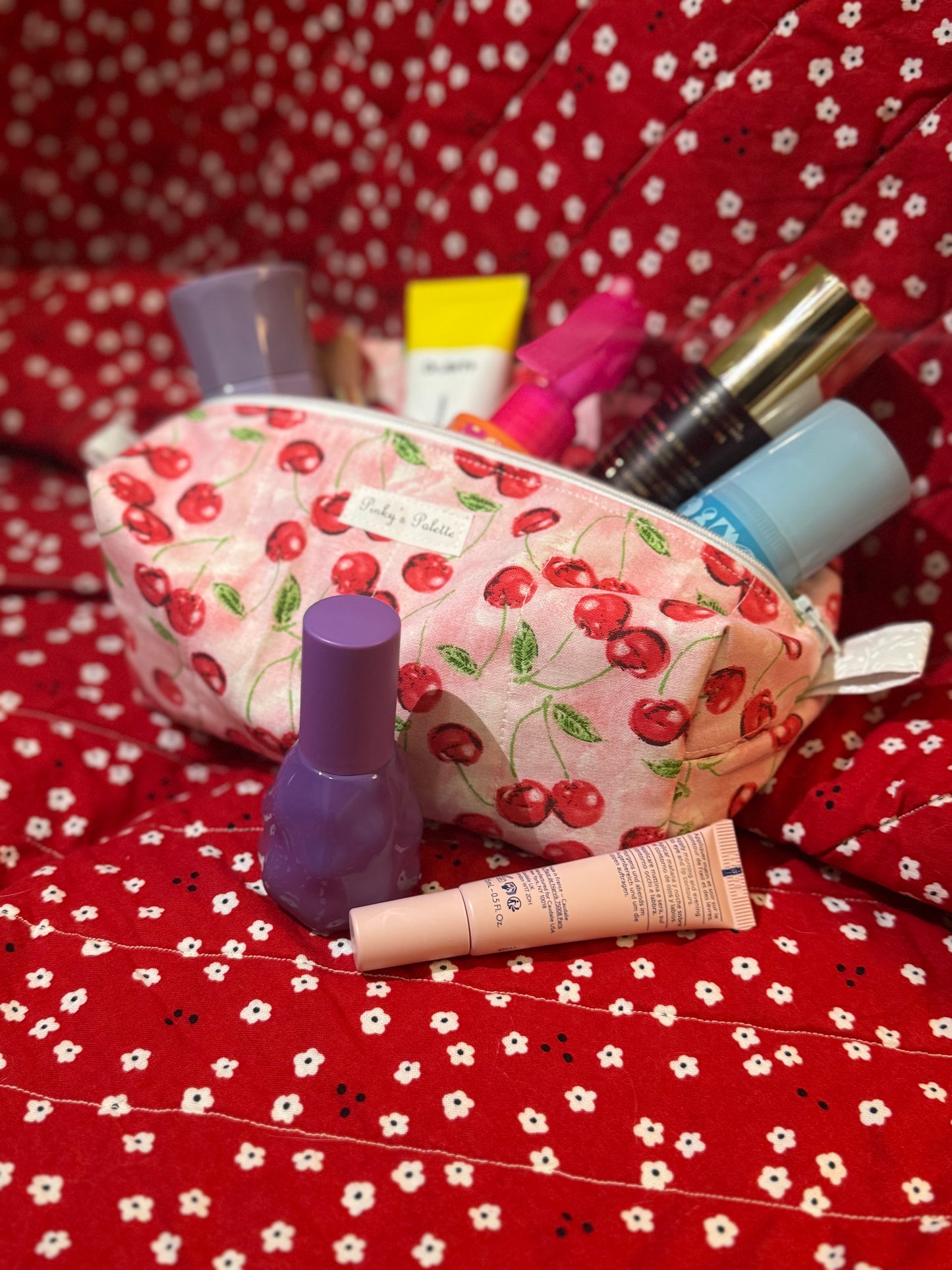 Cherries Jubilee Essentials Bag