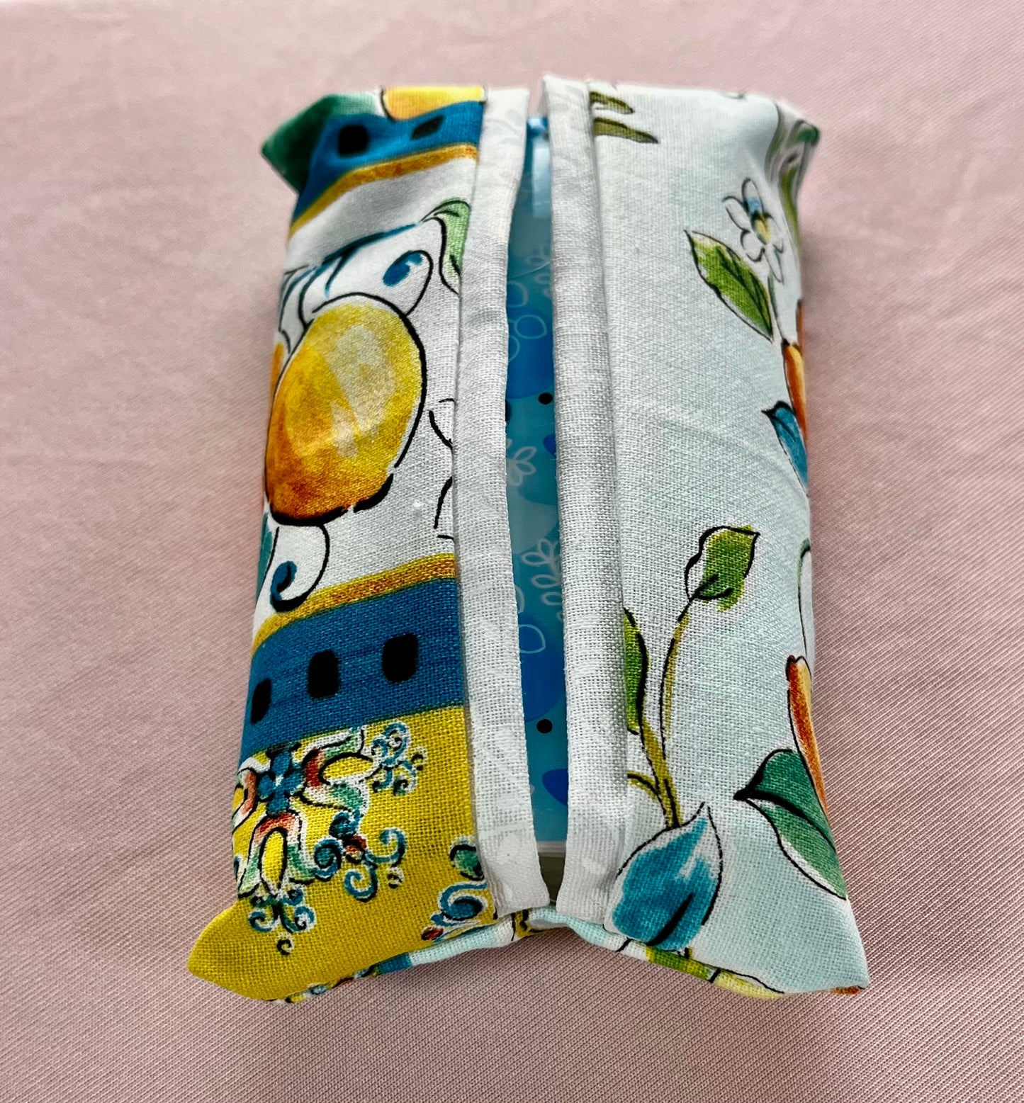 Lemon Tuscany Tissue Holder