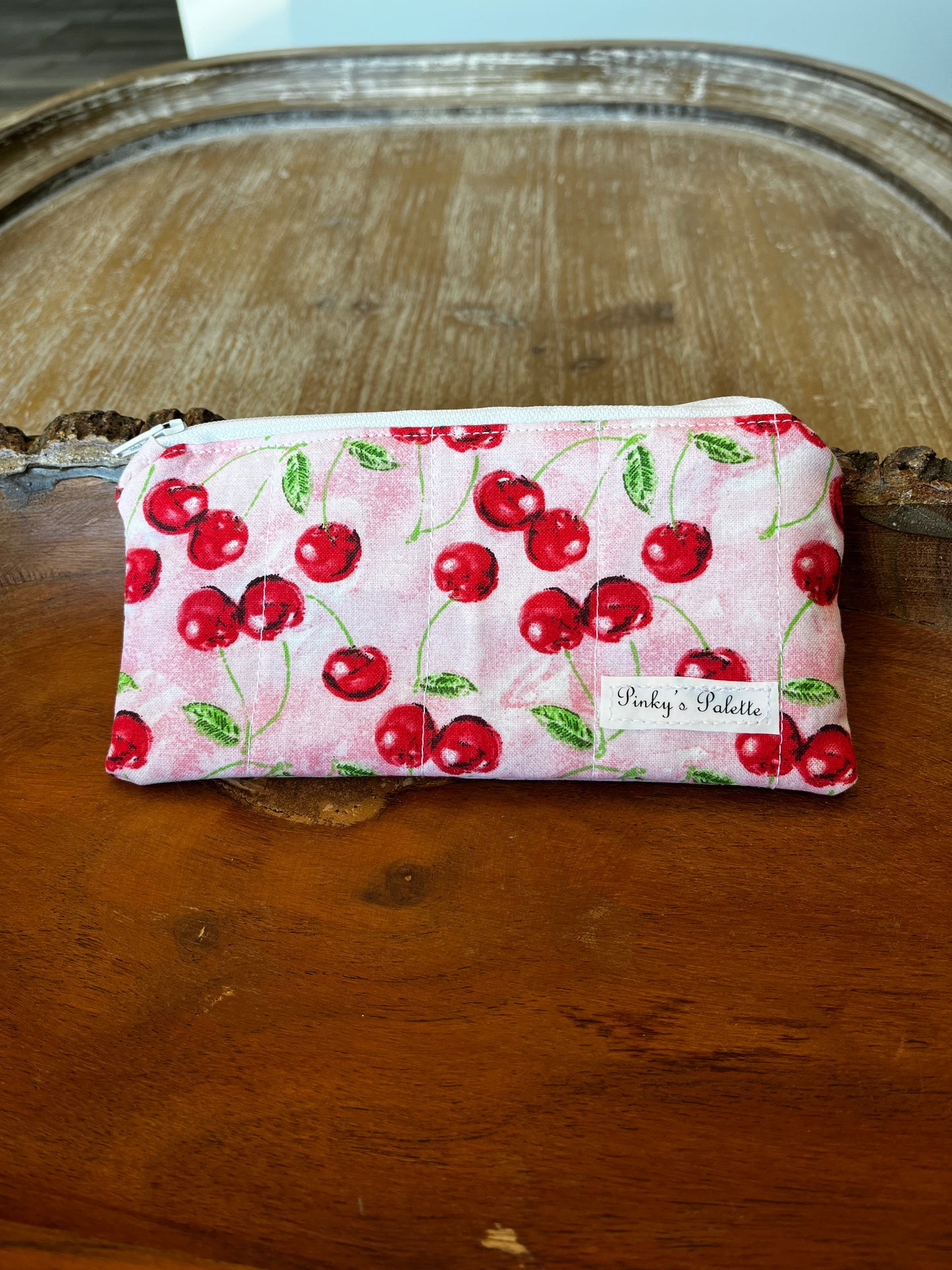 Cherries Jubilee Zipper Pouch