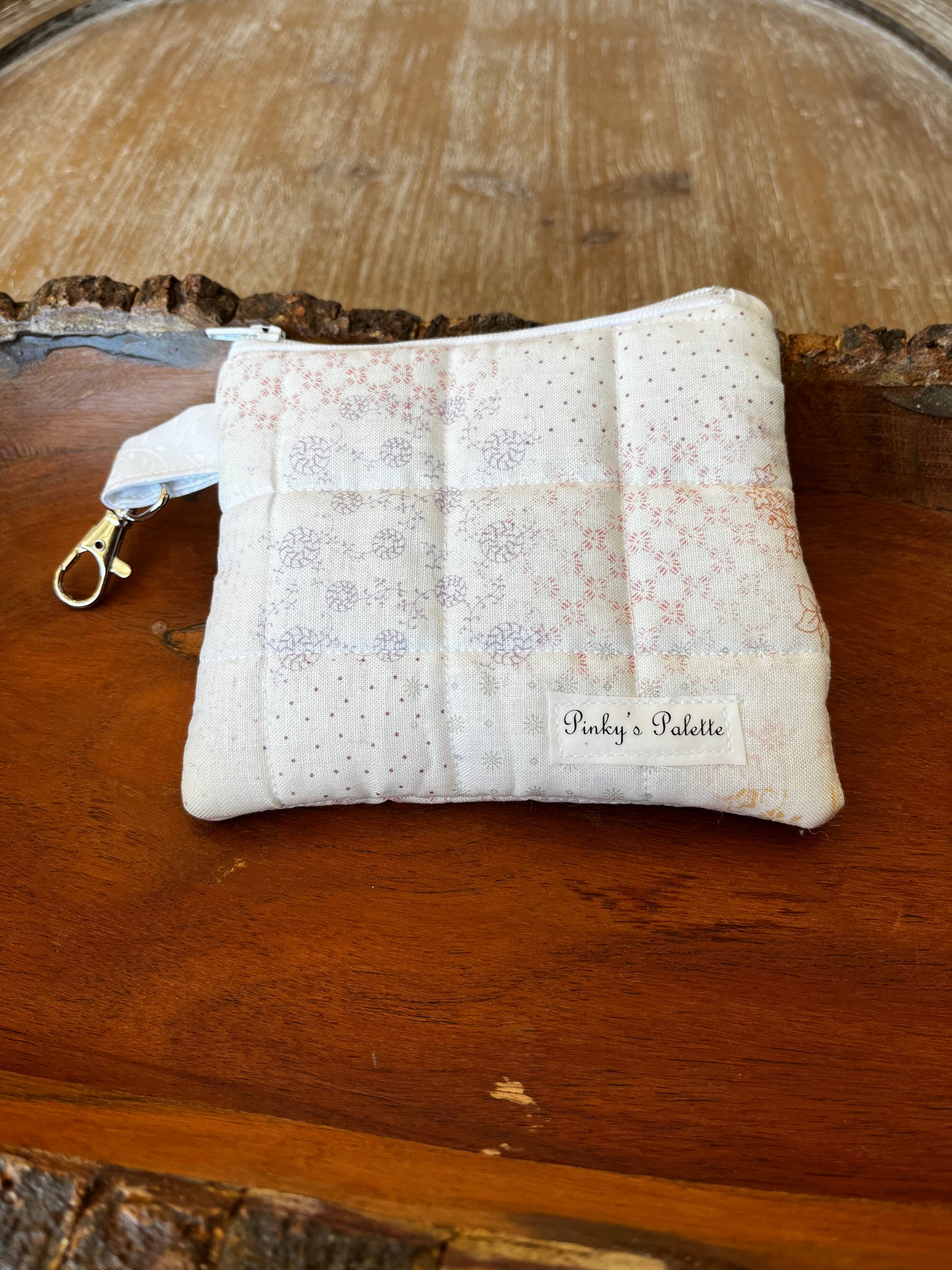 Whisper Blossom Keychain Wallet