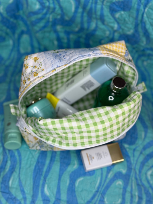 Yellow Garden Party Essentials Bag