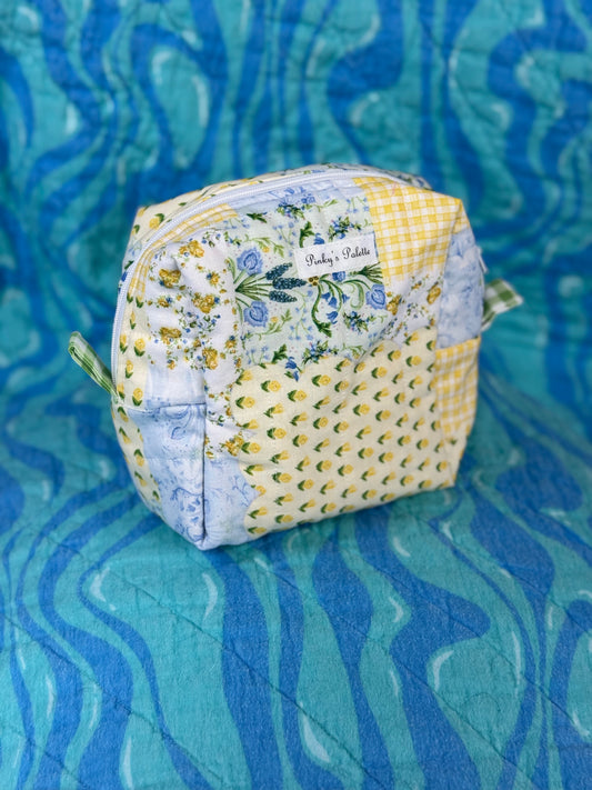 Yellow Garden Party Essentials Bag