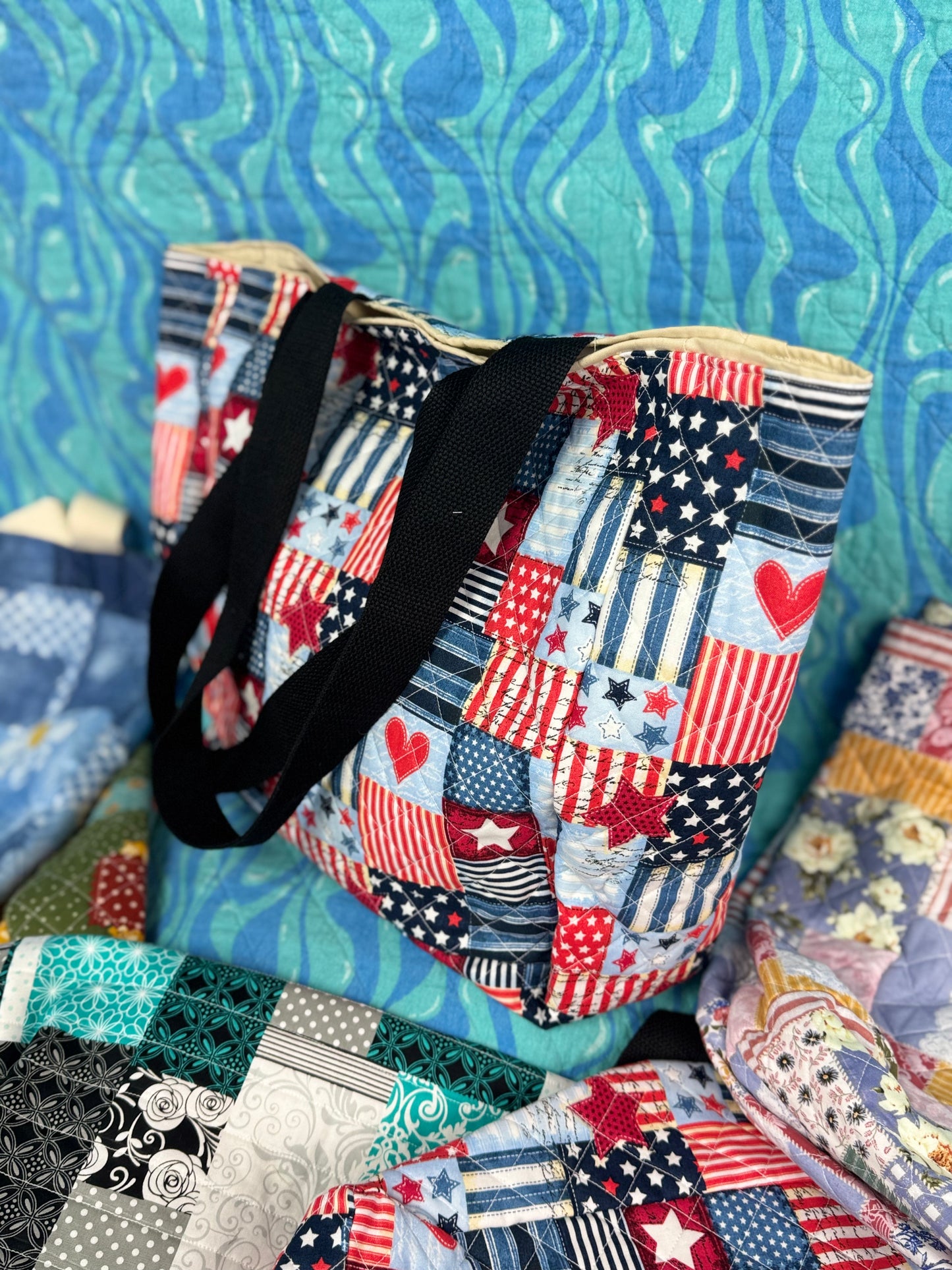 Stars & Stripes Tote - Large