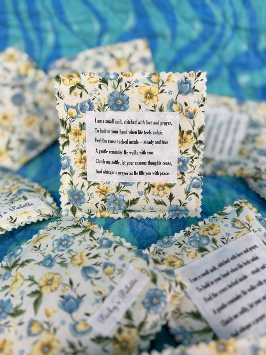 Pocket of Peace prayer quilt