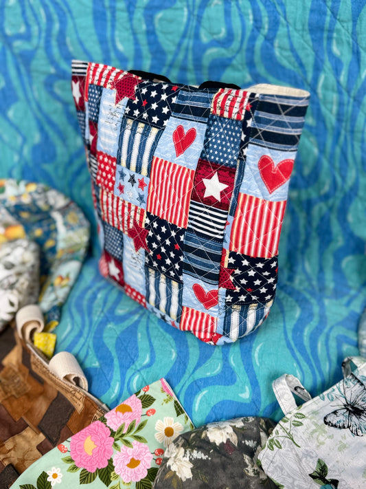 Stars & Stripes Tote - Small