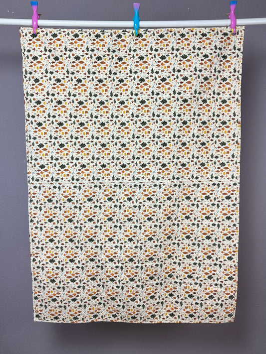 Autumn Patchwork Lap Quilt - 38" x 53"