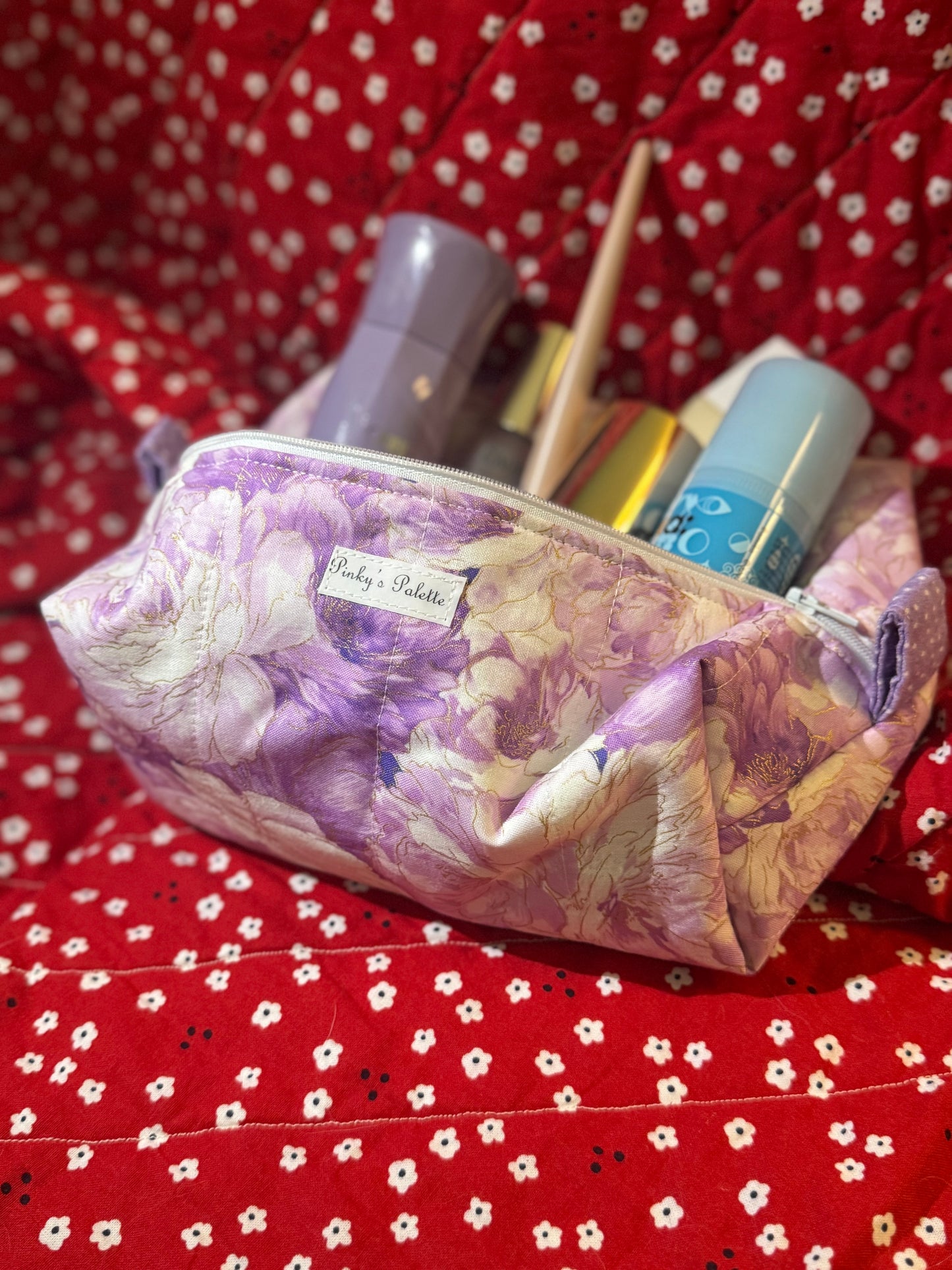 Lavender Luxe Essentials Bag